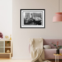 Historic Framed Print, Chas. F. Roberts, baby funeral,  17-7/8" x 21-7/8"