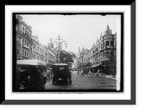 Historic Framed Print, The leading Ave. of Rio de Janeiro,  17-7/8" x 21-7/8"