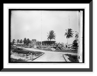 Panama Canal. U.S. Naval radio station Colon, Ade? P? Classic, Antique Wall Art