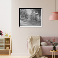 Historic Framed Print, Goverment [i.e. Government] Street, Kittery, Me.,  17-7/8" x 21-7/8"