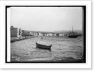 Water front at Suryma, the leading big market of the world, Vintage Poster