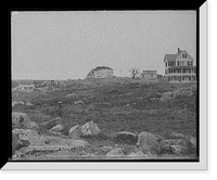 Historic Framed Print, Walbach Tower, New Castle, N.H.,  17-7/8" x 21-7/8"