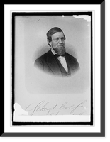 Hon. Scuyler Colfax, Speaker of House, Lincoln Cabinet, Vintage Poster