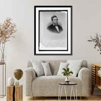 Hon. Scuyler Colfax, Speaker of House, Lincoln Cabinet, Vintage Poster