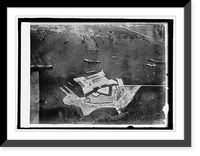 San Juan de Ulloa, military prison in Vera Cruz harbor, Antique Poster