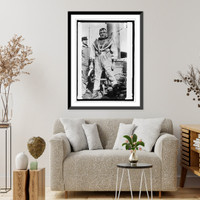 U.S.S. Walke, diver Drellishak - 2 Classic, Vintage Print