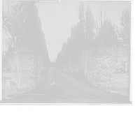 Historic Framed Print, Nelson Ave. [Avenue] entrance to Yaddo, Saratoga Springs, N.Y.,  17-7/8" x 21-7/8"