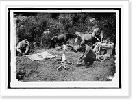 Historic Framed Print, Pack outfit, Pike Nat. Forest,  17-7/8" x 21-7/8"