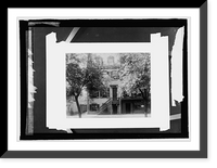 Historic Framed Print, Mrs. Surrat House, 604 H - 2,  17-7/8" x 21-7/8"