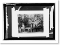 Historic Framed Print, Mrs. Surrat House, 604 H - 2,  17-7/8" x 21-7/8"