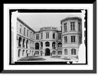 Historic Framed Print, Patio of President's Palace, Bogota, Colombia,  17-7/8" x 21-7/8"