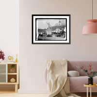 Historic Framed Print, Switzerland. Statue of William Fell at Al[...],  17-7/8" x 21-7/8"