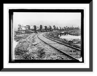 Redwood logs on way from forest to mill, Historic Reproduction
