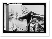 Historic Framed Print, U.S. Ship Solace,  17-7/8" x 21-7/8"