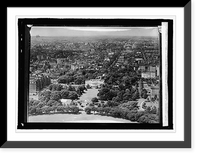 Historic Framed Print, White House from Monument,  17-7/8" x 21-7/8"