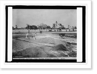 Historic Framed Print, Drying coffee, Sao Paolo, Brazil,  17-7/8" x 21-7/8"