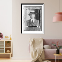 Historic Framed Print, Gaston Philip, portrait bust,  17-7/8" x 21-7/8"