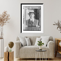 Historic Framed Print, Gaston Philip, portrait bust,  17-7/8" x 21-7/8"