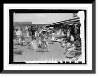 Salvador. Santa Tecla, market place, Historic Print