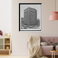 Historic Framed Print, Majestic Building, Detroit, Mich.,  17-7/8" x 21-7/8"