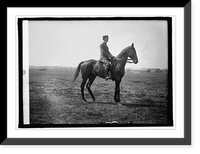 Historic Framed Print, Lt. Adna R. Chaffee, Cavalry,  17-7/8" x 21-7/8"