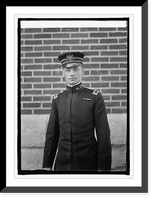 Historic Framed Print, Capt. Wm. W. Overton, 8th Cavalry,  17-7/8" x 21-7/8"