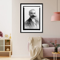 Historic Framed Print, Dr. Victorino Marquez, Pres. Venezuela,  17-7/8" x 21-7/8"