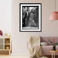 Historic Framed Print, Capt. Jr. P. Ault, Captain Carnegie, Magnetic Ship, [10/8/19],  17-7/8" x 21-7/8"