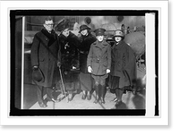 Historic Framed Print, Frank P. Walsh & family,  17-7/8" x 21-7/8"