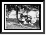Ron D. Haynes roadside luncheon, 8/13/, Antique Wall Art