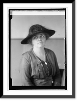 Historic Framed Print, Mrs. Dorine Lockman, Oct. 17/19,  17-7/8" x 21-7/8"