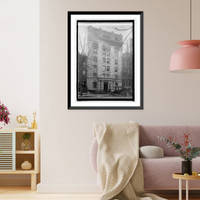 Champlain Apt., 1424 K. NW, Antique Print