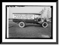 Herald tours, Frederick fair, duplex truck, Antique Wall Art