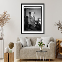 Historic Framed Print, Chas. Sutter, Member Ship Bd., 12/1/20,  17-7/8" x 21-7/8"