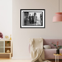 Historic Framed Print, C.J. Hogan, Jno. Foley, P.S. Ridsdale, 1/7/21,  17-7/8" x 21-7/8"