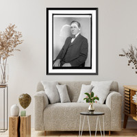 Historic Framed Print, Fritz Lanham, Texas,  17-7/8" x 21-7/8"