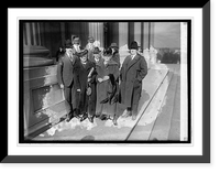 Mrs. Draper Smith & Franck Reavis, Gilbert M. Hitchock, Mrs. H.H. Wheeler, 1/24/21, Antique Wall Art