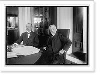 Historic Framed Print, Sen. Curtis & Lodge,  17-7/8" x 21-7/8"
