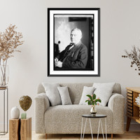 Historic Framed Print, Henry D. Flood, Va.,  17-7/8" x 21-7/8"
