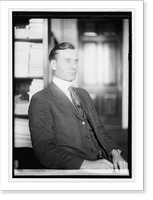 Melvin O. McLaughlin, Nebraska, Antique Poster