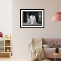 Historic Framed Print, Unveiling Suffrage Memorial - 8,  17-7/8" x 21-7/8"