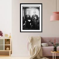 Jos. E. Stevens & Uncle Joe, 3/3/21, Antique Wall Art