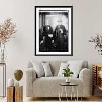 Jos. E. Stevens & Uncle Joe, 3/3/21, Antique Wall Art