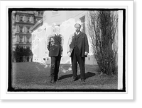 Historic Framed Print, Harding & Taft [...], 3/25/21,  17-7/8" x 21-7/8"