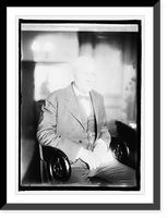 Historic Framed Print, Sen. Helm Bursum, N.M. - 3,  17-7/8" x 21-7/8"