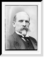 Powell Clayton, portrait bust, Antique Poster