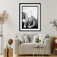 Historic Framed Print, Roy O. Woodruff, Mich. - 2,  17-7/8" x 21-7/8"