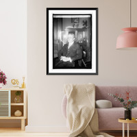 Historic Framed Print, Sen. Geo. H. Moses, N.H., 4/21/21 - 2,  17-7/8" x 21-7/8"