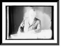 Historic Framed Print, Senator Truman H. Newberry, Mich., 5/11/21,  17-7/8" x 21-7/8"