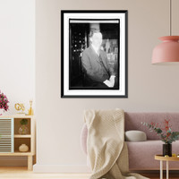 Historic Framed Print, Isaac Siegel, N.Y. - 2,  17-7/8" x 21-7/8"